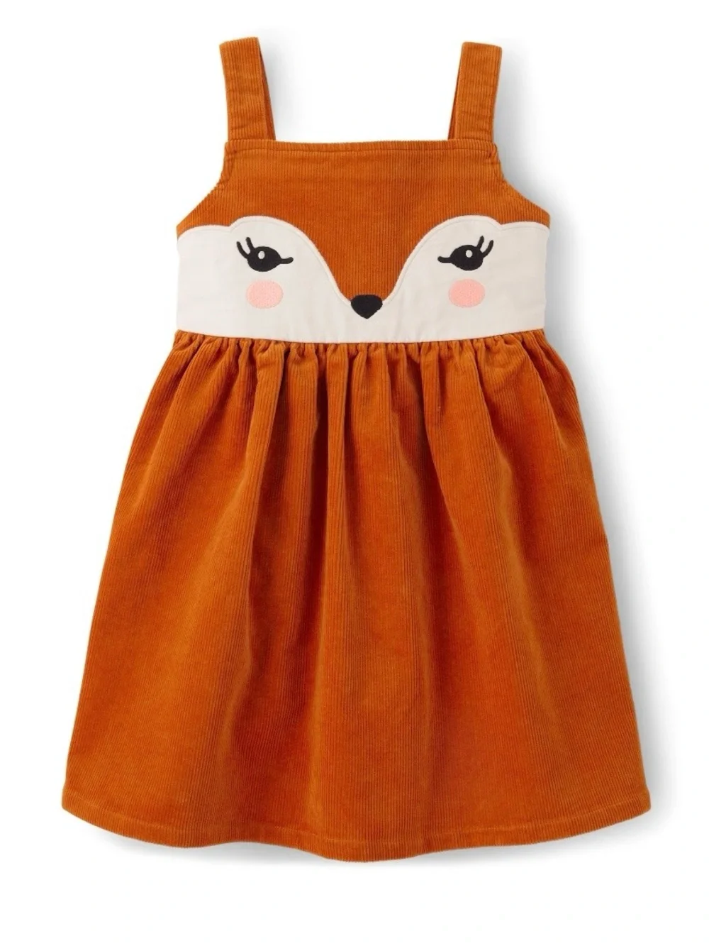 Gymboree Girls ‘Autumn Adventures’ Corduroy Fox Jumper and Tights Size 6